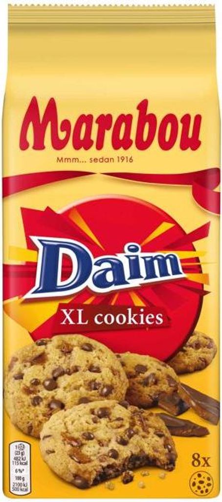 Marabou Cookies Daim 184g Produktbild 