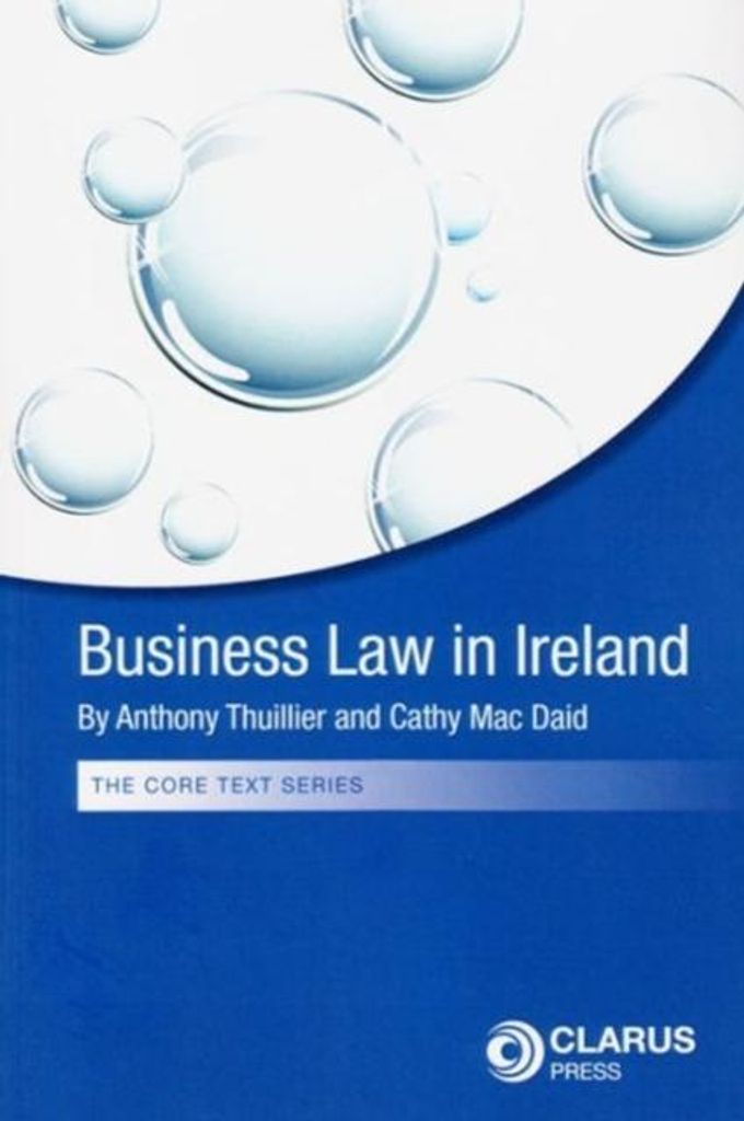Business Law In Ireland – Lingua: Inglese