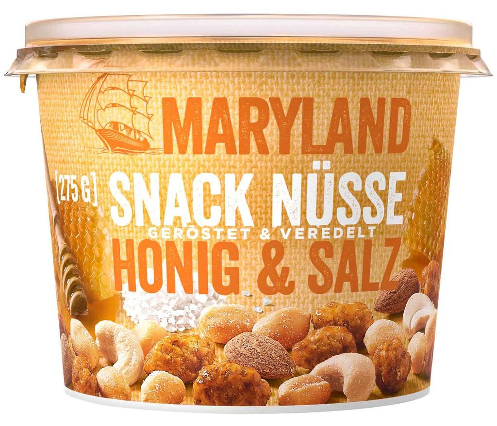 Maryland Snack Nüsse Honig & Salz 275g Produktbild 