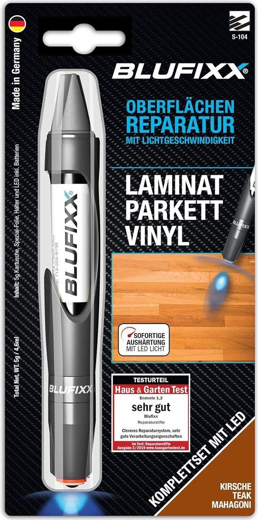 BLUFIXX Smart-Repair Spezial Set (Laminat) PW KIRSCHE