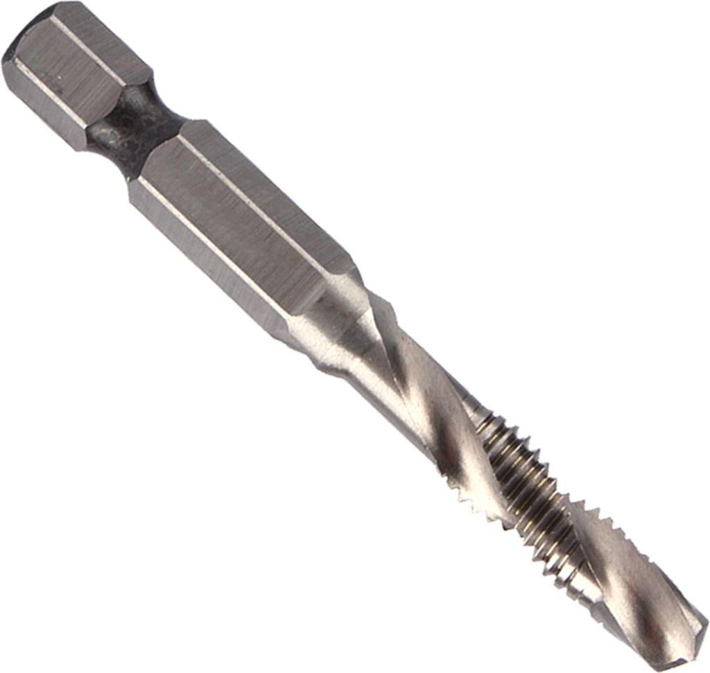 M6 HSS 1/4" Sechskantschaft-Bohrer & Gewindebohrer Kegelbohrer Elektrowerkzeugteil