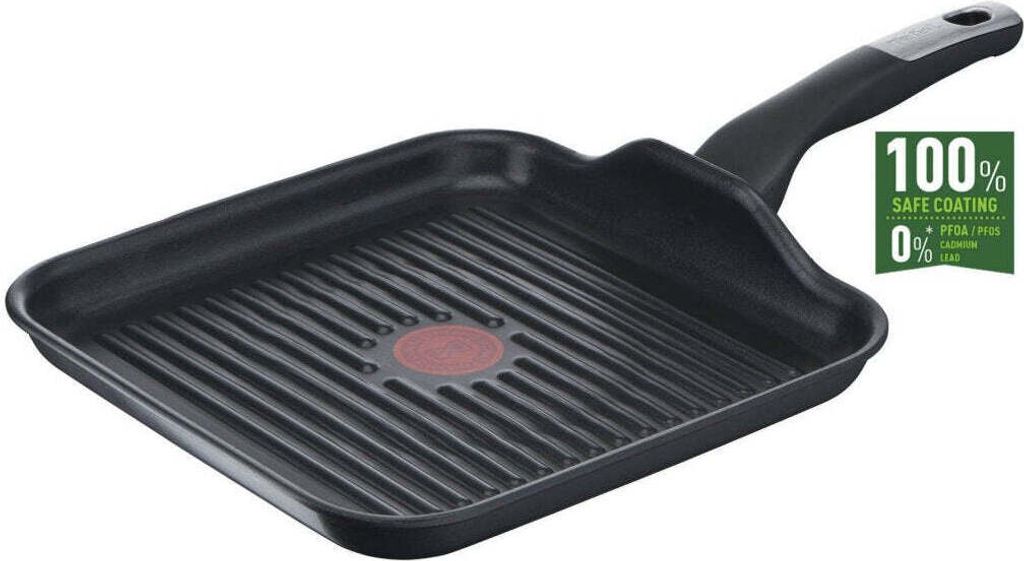 TEFAL Grillpfanne G25540 26x26 cm Antihaftbeschichtung Produktbild 