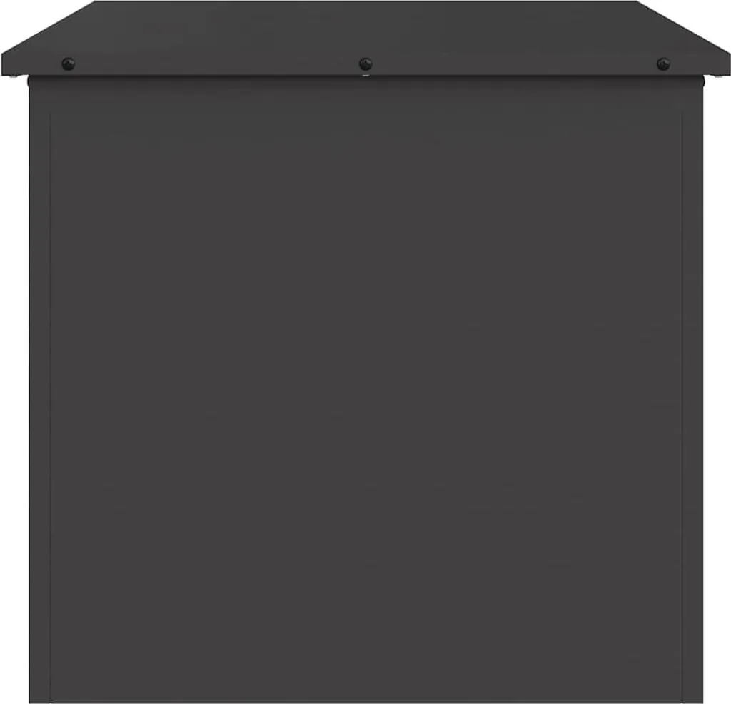 Box Esterno Acciaio Nero 55x50,5x50 - Baule Organizer Tuttofare - 5