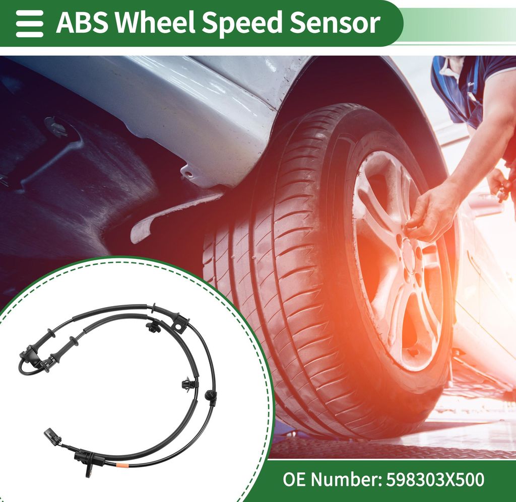 ABS Raddrehzahlsensor Vorne Rechts ABS Sensor Antiblockiersystem Sensor Nr. 598303X500 für Hyundai Elantra 2010-2011