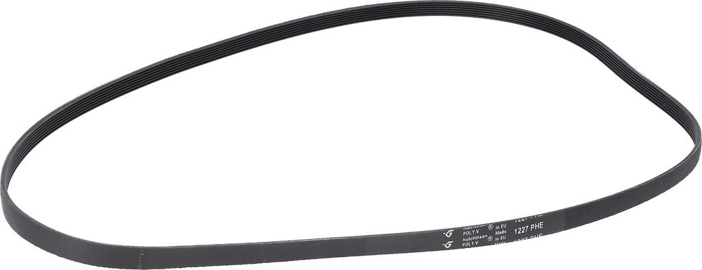 easyPART passend für HUTCHINSON Keilrippenriemen PH 1227 H 7 MA für Waschmaschine | Mehrrippenriemen, Rippenriemen