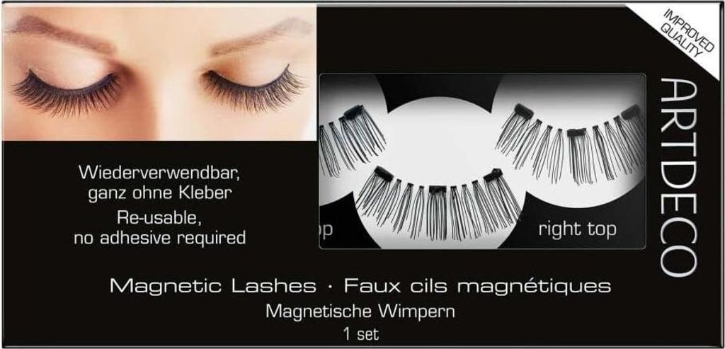 ARTDECO Magnetic Lashes, Pojedyncze rzęsy, Czarny, Kobiety Zdjęcie produktu 