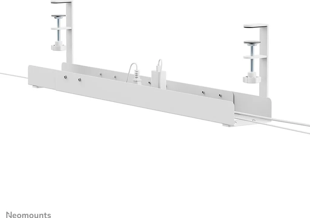 Canalina Portacavi Sotto Scrivania Neomounts ADS07-120WH Bianca