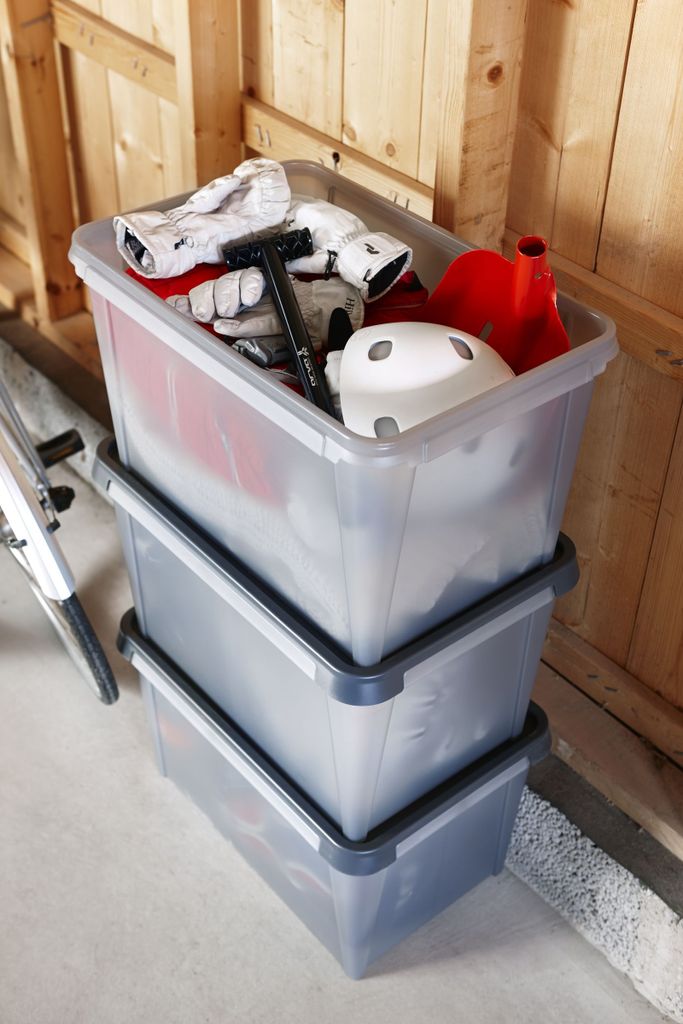 SmartStore Aufbewahrungsbox DRY 45 50 Liter anthrazit Produktbild 12