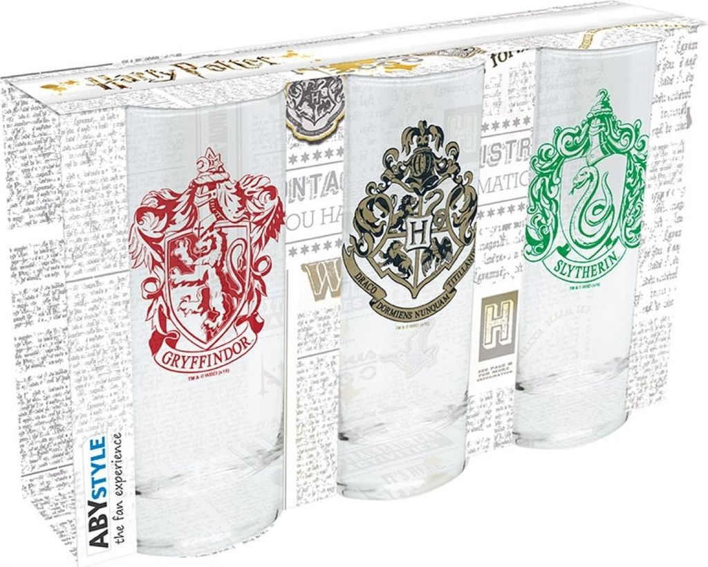 ABYstyle - Harry Potter - HP 3er Gläser-Set