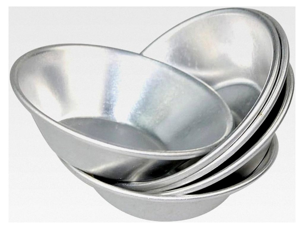 24 Aluminium-Ei Tart Cupcake Kuchen Cookie Form Puddingform Backwerkzeug
