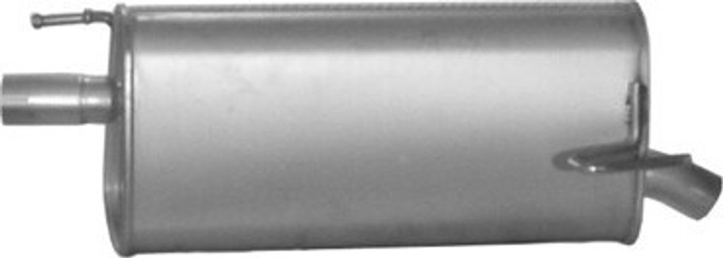 VEGAZ OS-618 Endschalldämpfer für OPEL Meriva A (X03) Auspuff