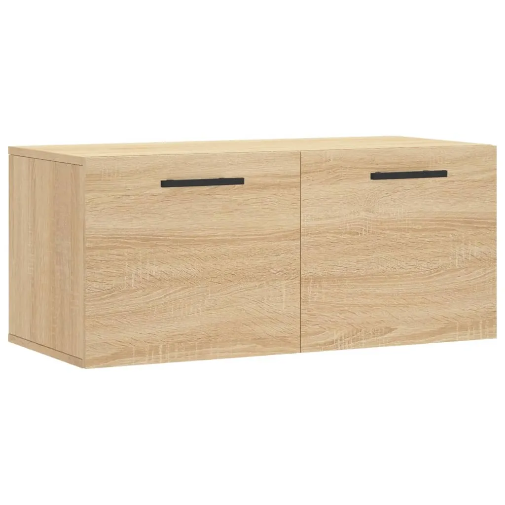 Mobile Armadio a Muro 80x36.5 cm Rovere Sonoma - Salvaspazio vidaXL