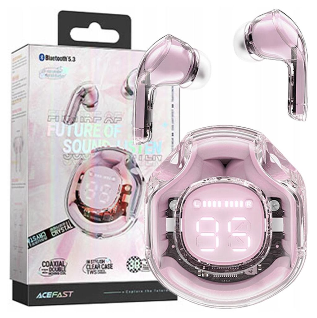 Acefast T8 Wireless Sport Kopfhörer Bluetooth Tws Rosa Produktbild 