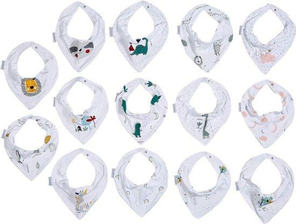 Sportartikel Pack 14 Bandanas bunt verschiedene Farben