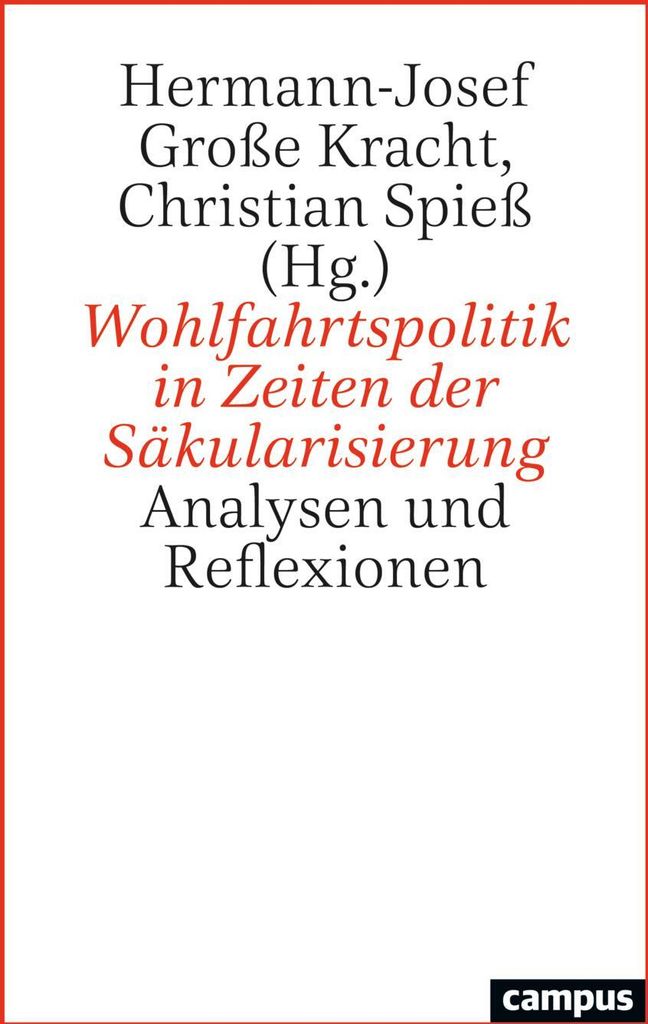 Wohlfahrtspolitik in Zeiten der Säkularisierung