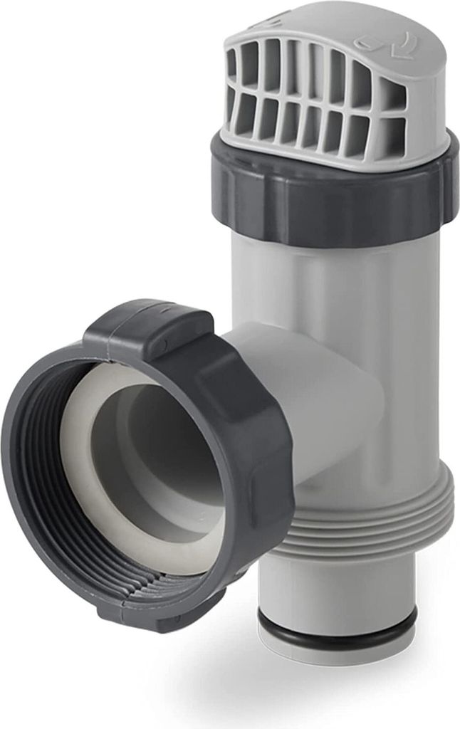 Intex Anschluss-Set Ø 38 mm, 4 bis 7,3m³/h grau Produktbild 3