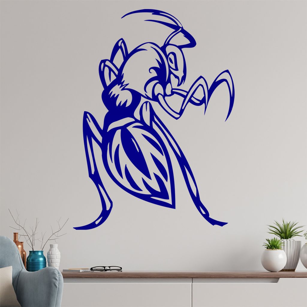 Killer Insekt Wandtattoo in 6 Größen - Wandaufkleber Wall Sticker - Dekoration, Küche, Wohnzimmer, Schlafzimmer, Badezimmer