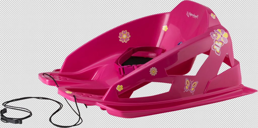 Luge d'enfant AlpenGaudi AlpenBambino bobsleigh rose Image du produit 