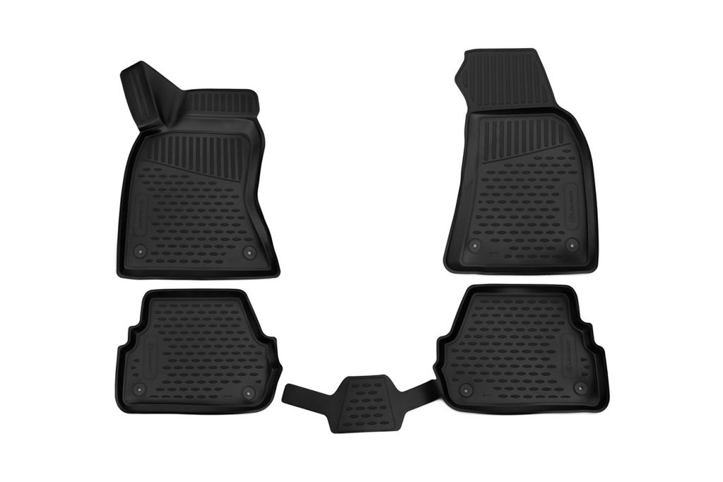 ELEMENT Gummi-Fussmatten 3D kompatible mit AUDI A6, 1997-2005, 4 tlg.
