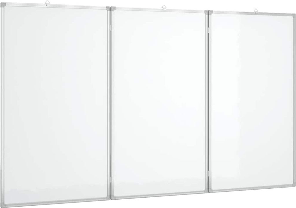 vidaXL Magnetisches Whiteboard Klappbar 150x80x1,7 cm Aluminium