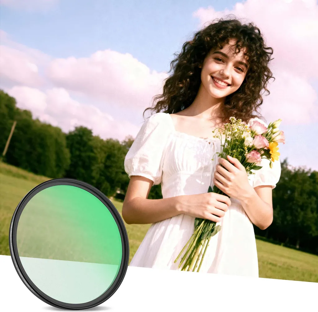 Filtre à diffusion 67mm Walimex pro Black Diffusion 1/4 avec Effet Mist