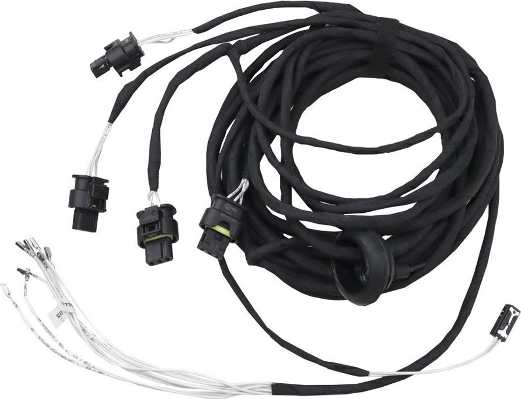 Original Kufatec Kabelbaum PDC Sensor Heck hinten für Audi A4 8W A5 F5 Q5 FY Q7