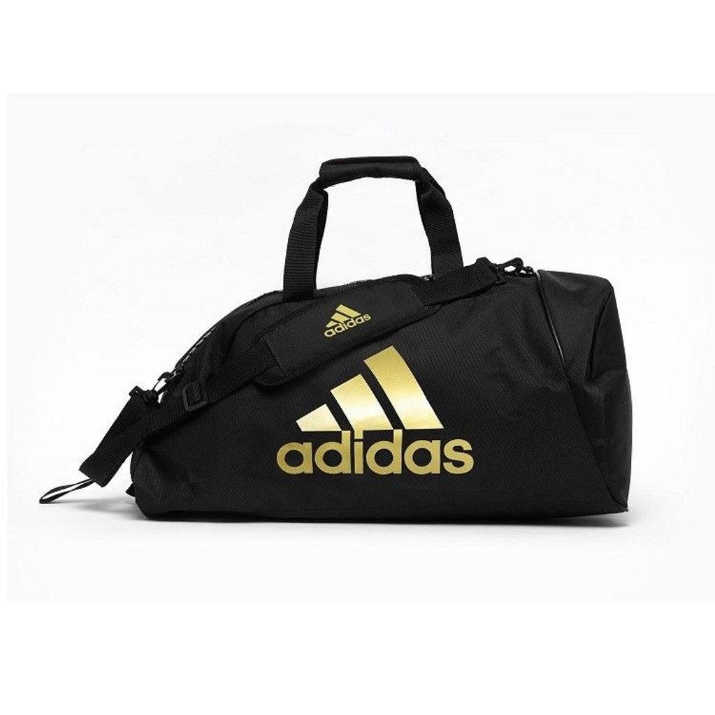 adidas 2in1 Bag Polyester COMBAT SPORTS blk/gold M Produktbild 