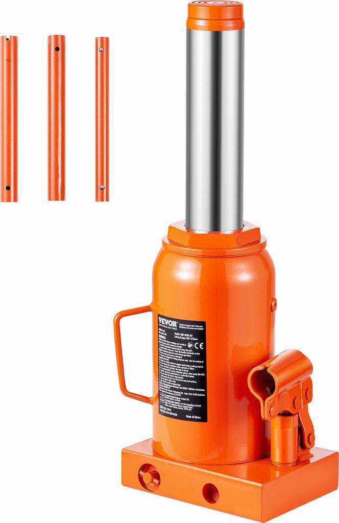 VEVOR Hydraulischer Wagenheber 30 Tonnen, Hubbereich Produktbild 