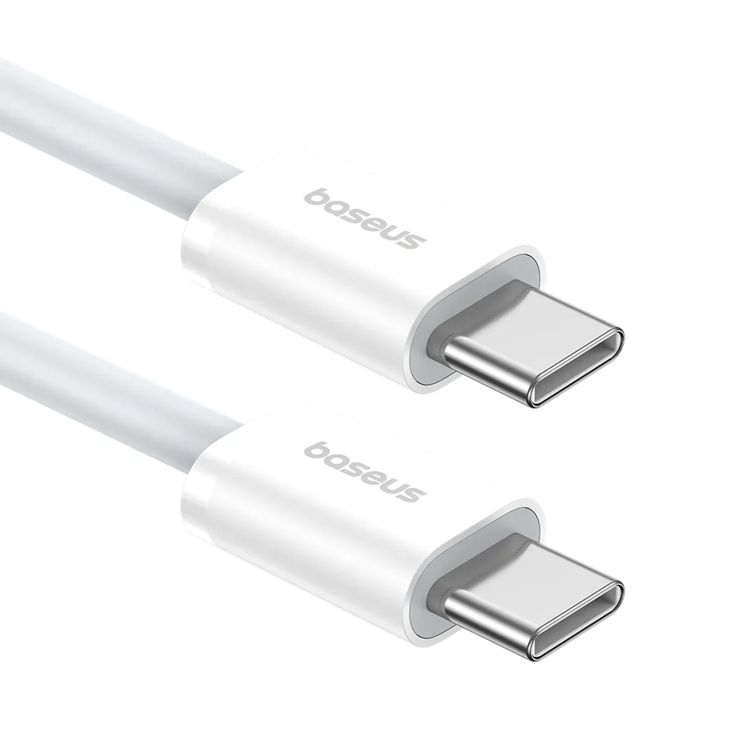 USB-C to USB-C Cable Baseus Superior Series 2, 30W, 3A, 1m, White P10365200211-00 - 4