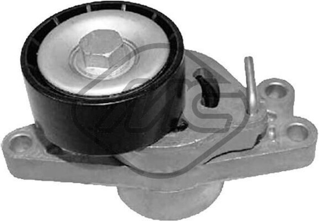 Metalcaucho 05421 Riemenspanner Keilrippenriemen für FIAT QUBO (225) Ø60mm Rolle