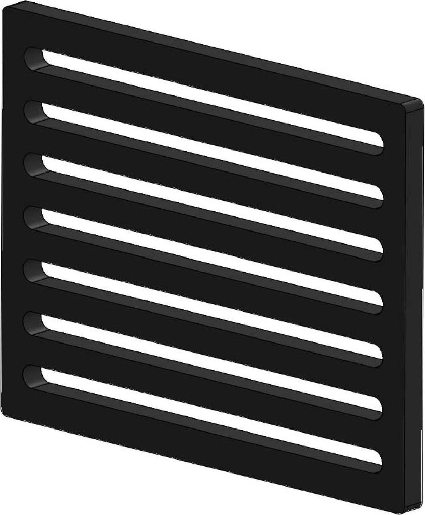 Kaminrost / Ascherost 195x155x10mm passend für Justus ** Produktbild 