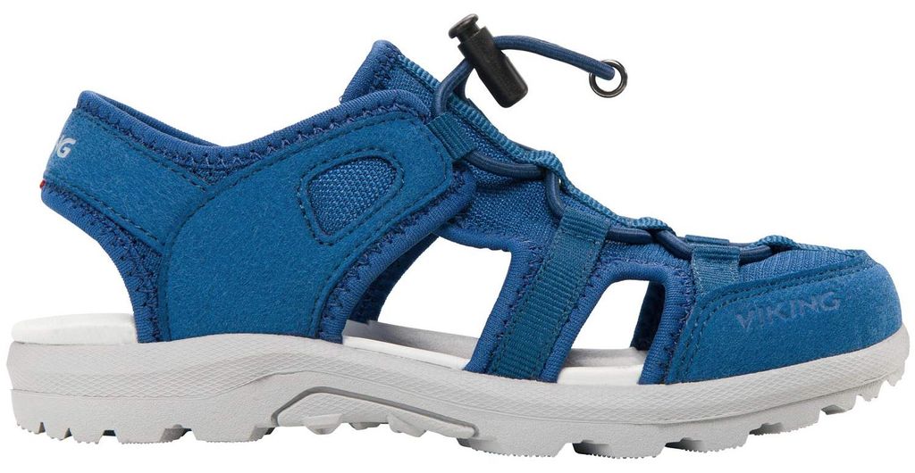 Viking Sandvika SL Kinder Sportliche Aqua-Sandale Blau (Blue), 3-48900-35