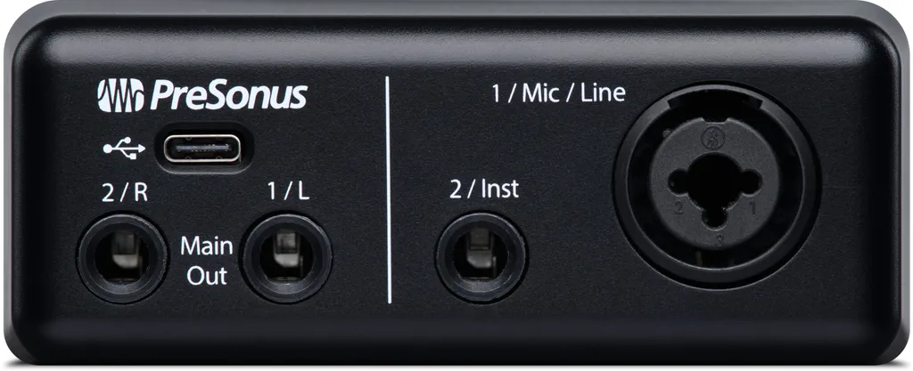 PreSonus Audiobox GO Interface Audio USB 24 bits 96 kHz Ultra Compacte - 3