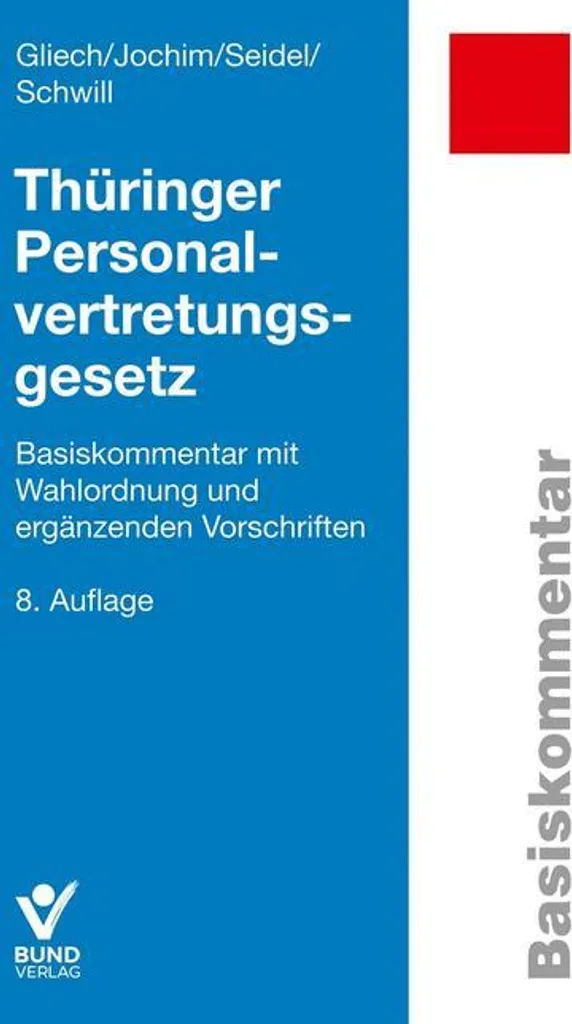 Code du personnel de Thuringe ThüringPVG - Livre de droit administratif