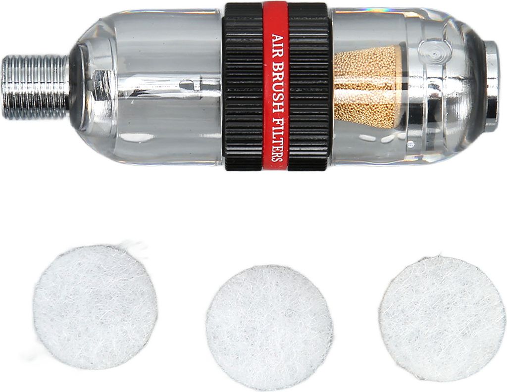 Wasser-Öl-Abscheider,Spritzpistole Wasser-Öl-Abscheider,Airbrush-Filter,Wasser-Öl-Abscheider für Spritzpistole,Wasser- und Ölabscheider für L...