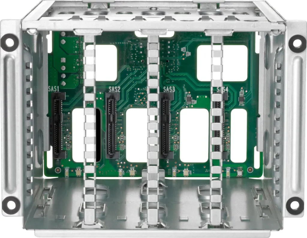 Kit Cage de Disques HPE ML350 Gen11 4LFF SAS/SATA Basic Drive Cage