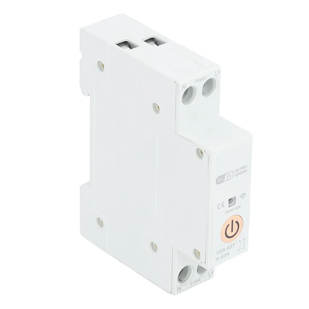 Disjoncteur intelligent WiFi 16A rail DIN pour tableau électrique