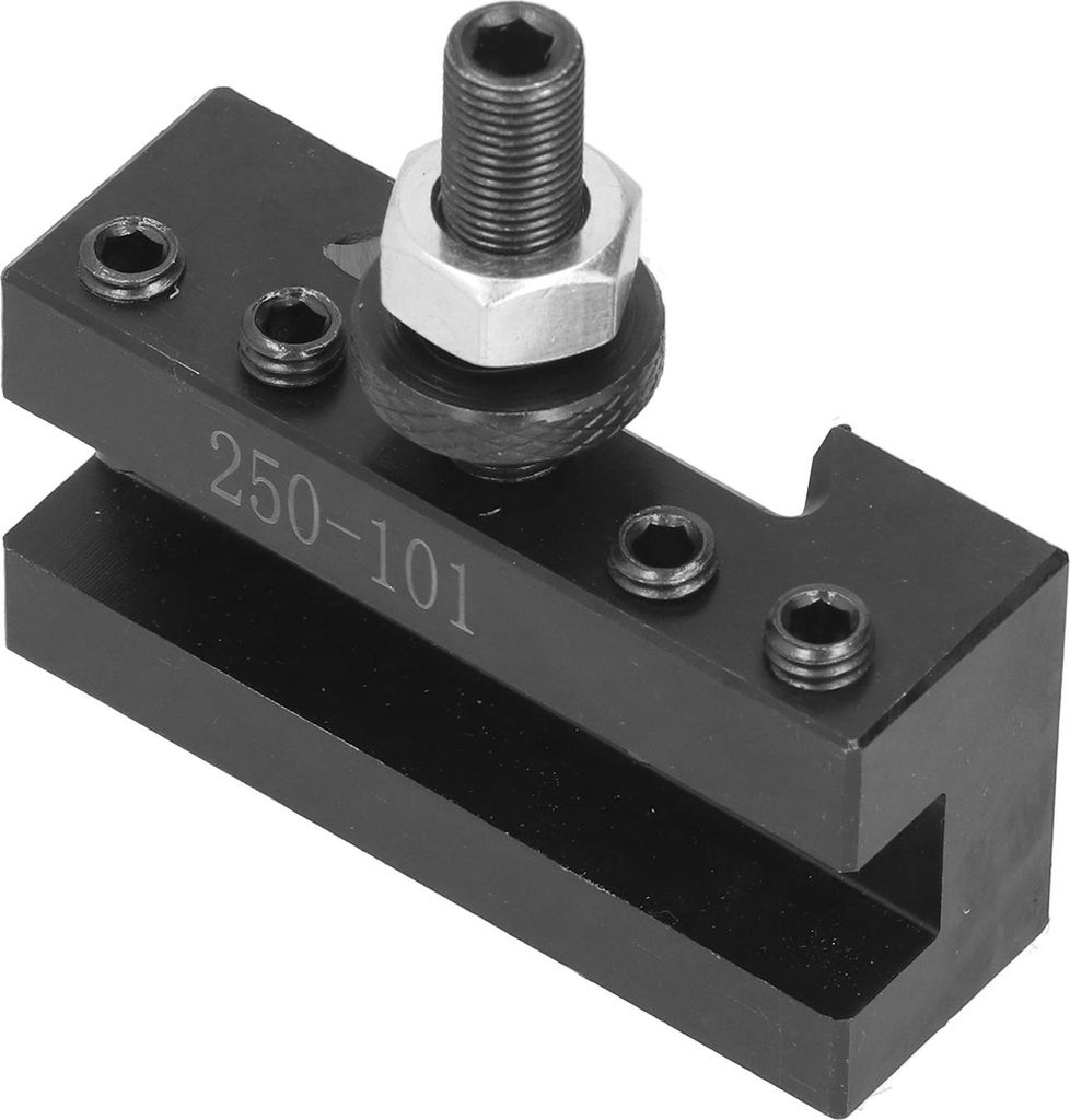 Werkzeughalter für Plandrehen, Schnellwechsel-Metallzubehörteil für Drehmaschine 250?101