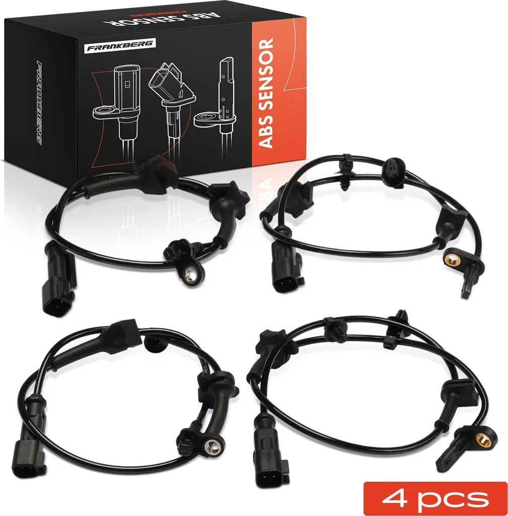 Supprimer Voyant ABS Ford Fiesta VII avec ce Kit de 4 Capteurs Essieux