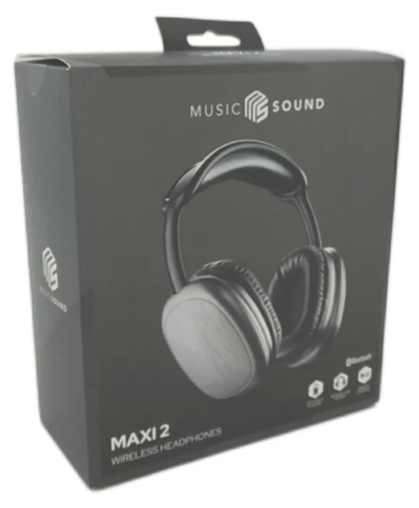Dites Adieu aux Fils Emmêlés avec le Casque Bluetooth Music Sound Maxi2
