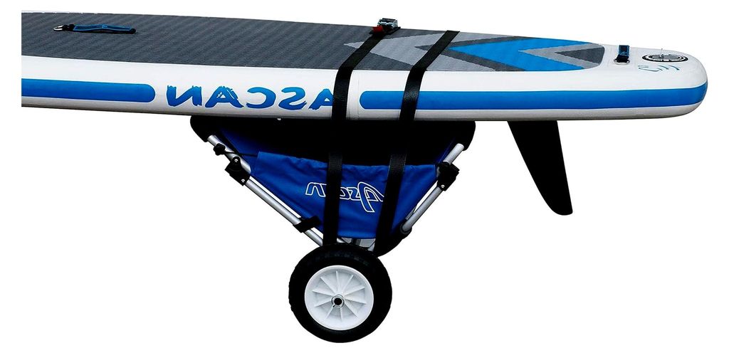 Boardbuggy Transportwagen Kanuwagen, Kajakwagen, Surfwagen, Beachbuggy Transporthilfe mit Sitz, pannensichere Reifen
