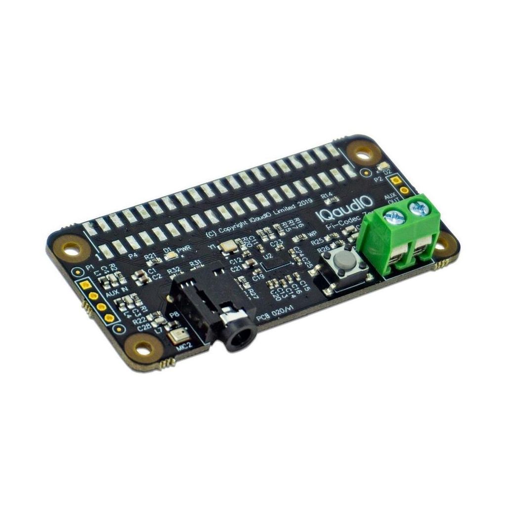 RASPBERRY PI IQaudio Codec, RB-IW-SC0366, für Raspberry Pi Produktbild 