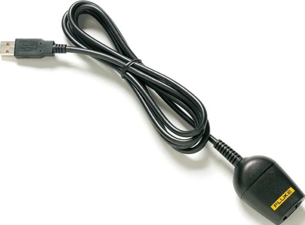 Câble Fluke IR189USB pour Récupérer Données de Mesure sur Ordinateur
