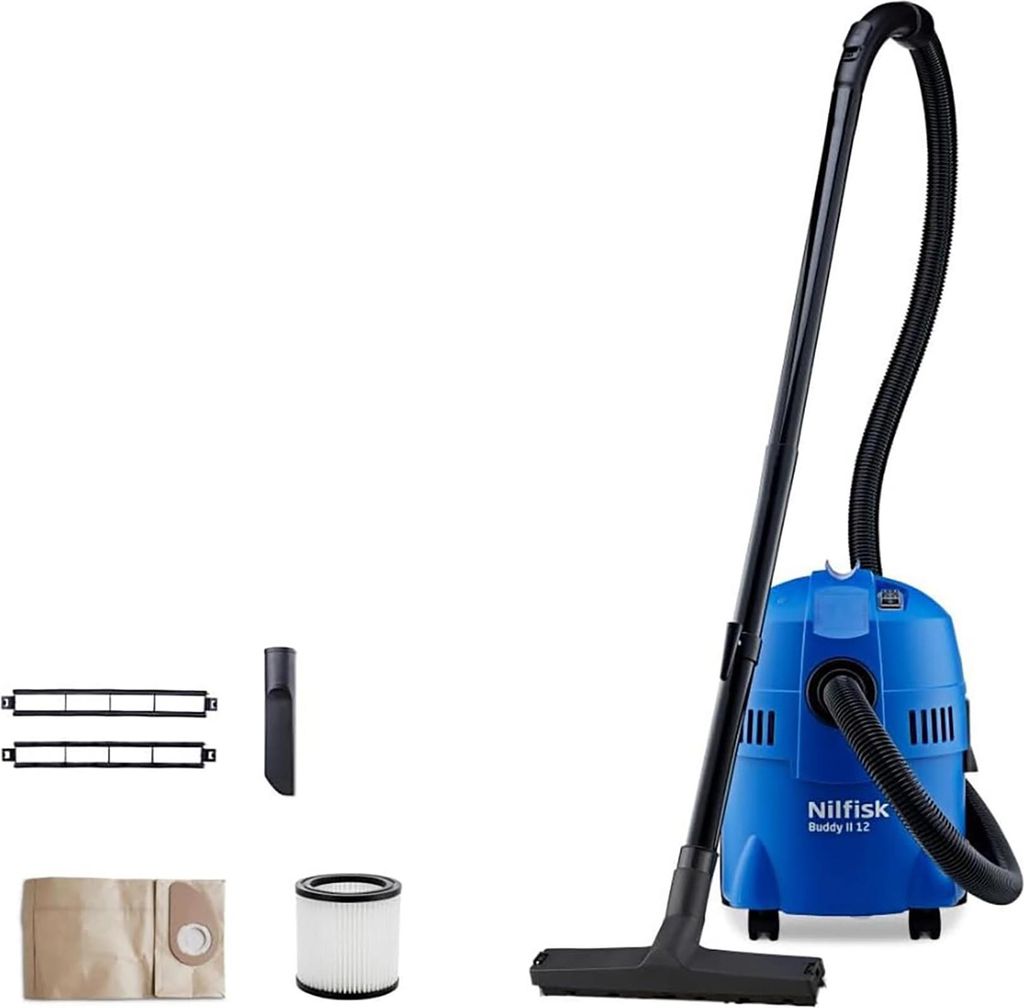 Nilfisk Buddy II 12 0 nat- en droogzuiger, vermogen: 1200 W Productafbeelding 