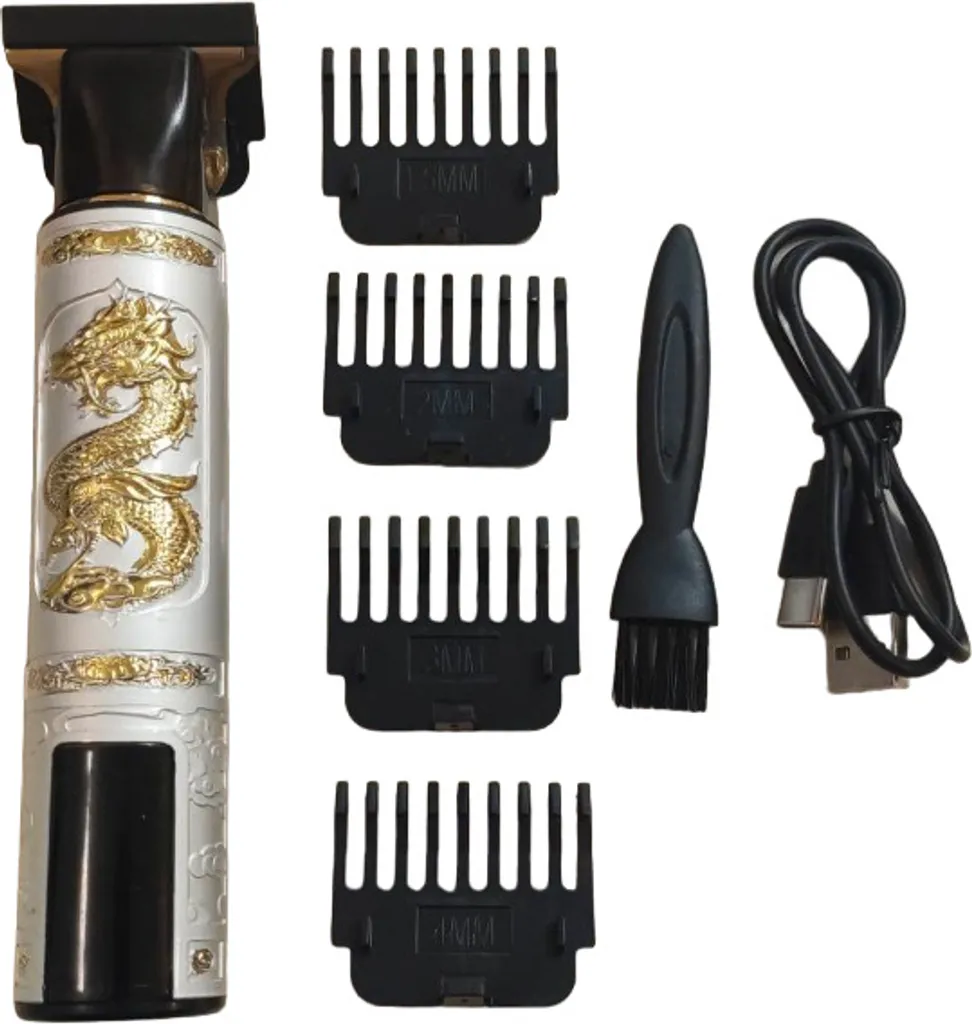 Tagliacapelli Bianco Dragon KP25782: Sfuma come un Pro a Casa