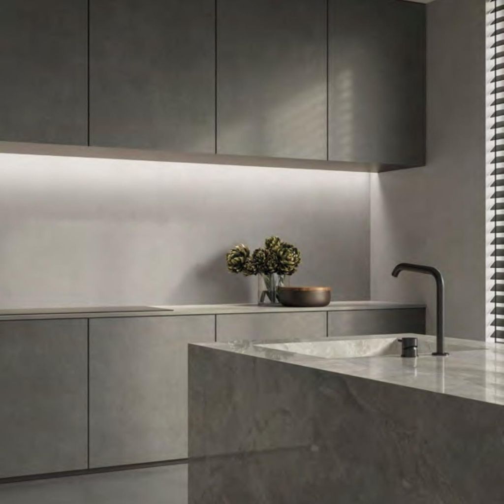 Fliesen Betonoptik Grau 60x60 cm CASA39 Italgraniti