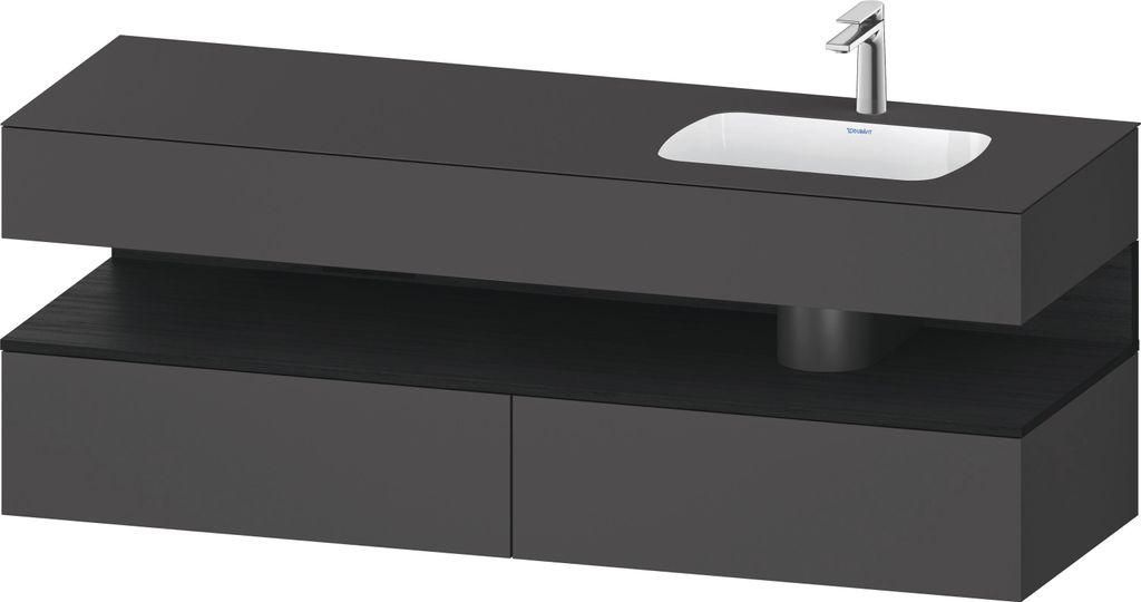 DURAVIT QA4796016490010 QTG EWT KWTU 1600 Wß Hgl. Be