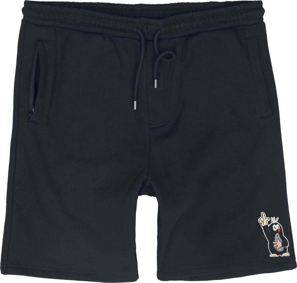 Der kleine Maulwurf Short Herren Der kleine Maulwurf - Zeigefinger schwarz 3XL
