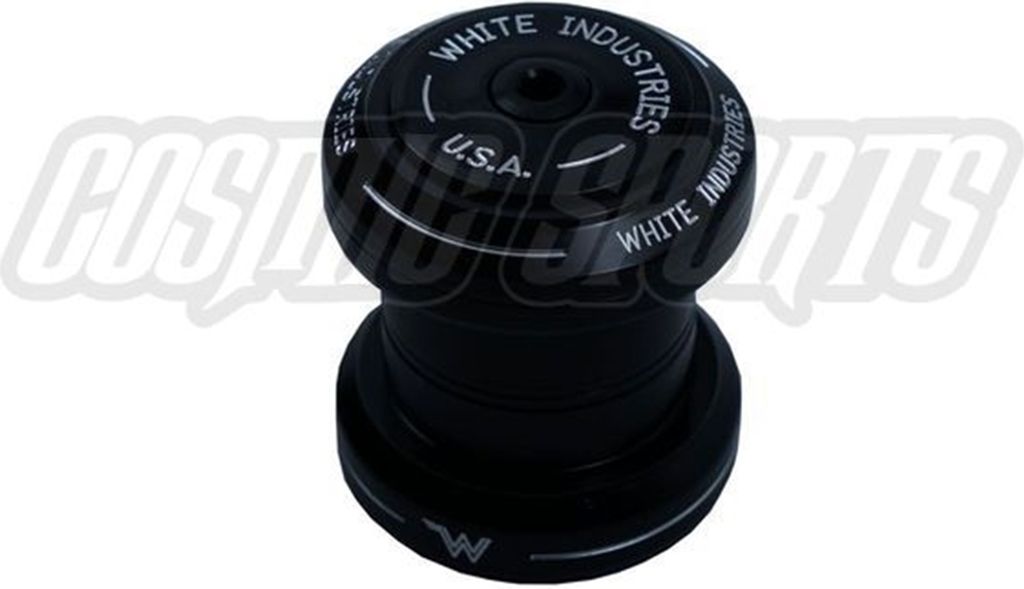 White Industries Steuersatz, 1 1/8", EC34/28.6 | EC34/30, black