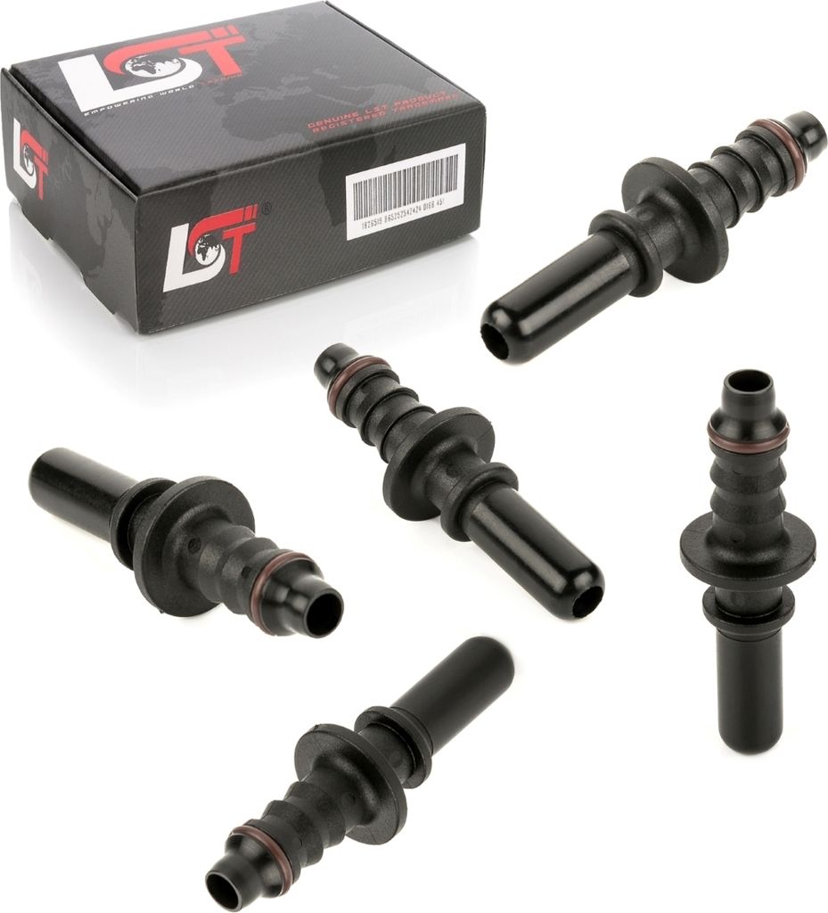 5x Gegenstück Schnellverschluss Kraftstoffleitung Kupplung normal 7,89 - 8 mm